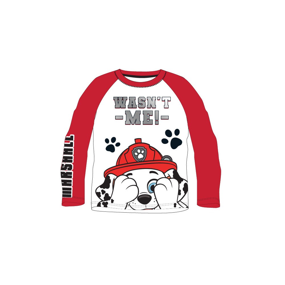 Paw Patrol Red children's long shirt, top 116 cm