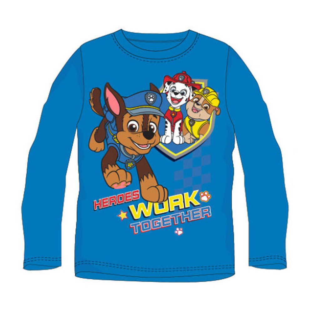 Paw Patrol Work Together children's long shirt, top 110 cm