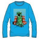Minecraft glow-in-the-dark long-sleeve children's shirt, top for 6 years