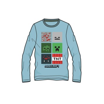 Minecraft Blockbuster children's long sleeve t-shirt, top 6 years