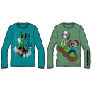 Minecraft BOOM! children's long sleeve T-shirt, top 6-12 years