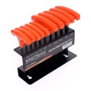 Zestaw 10 imbusów na stojaku KD10948