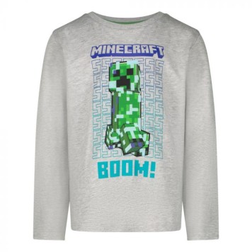 Minecraft children's long-sleeve t-shirt, top 6-12 years