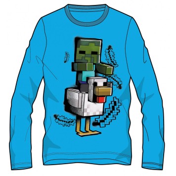 Minecraft children's long-sleeve shirt, top 6-12 years