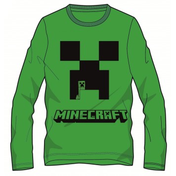 Minecraft children's long-sleeve t-shirt, top 10 years