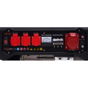 Agregat prądotwórczy 3500W 12/230V/380V KD161