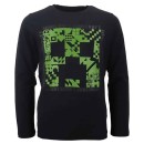 Minecraft Dark children's long sleeve shirt, top 8-12 years