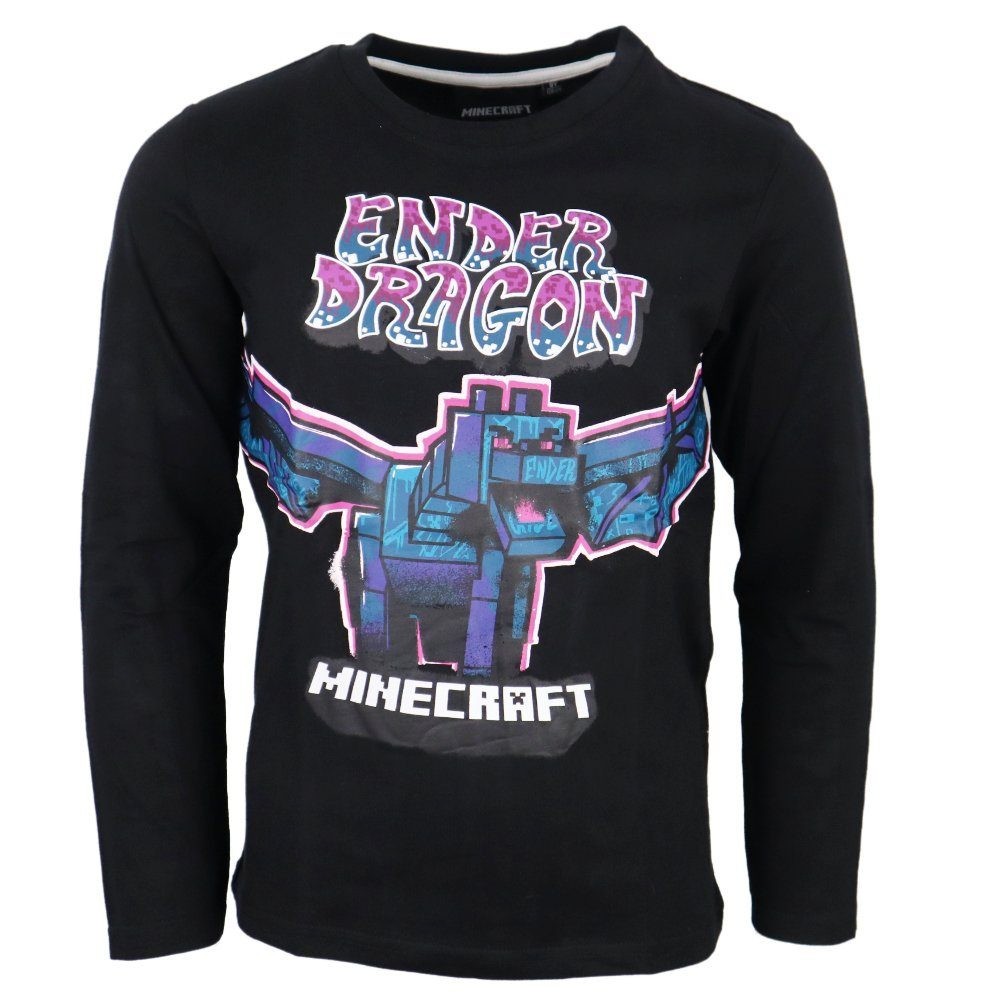 Minecraft children's long sleeve t-shirt, top 6 years