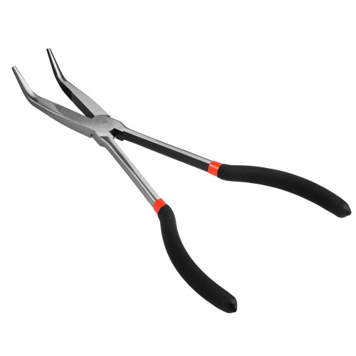 Szczypce długie wygięte 45° KD10816
