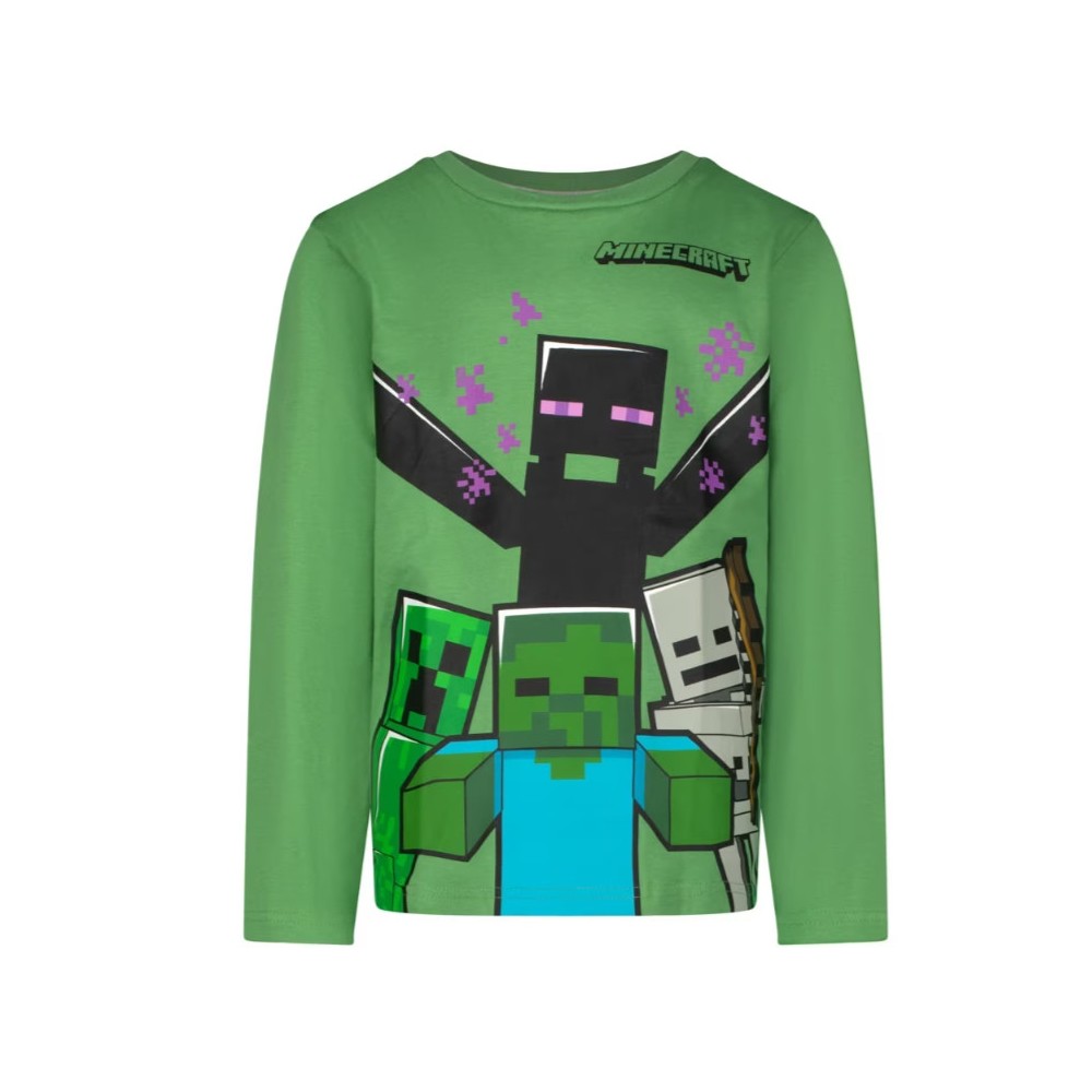 Minecraft children's long-sleeve top, 10 years