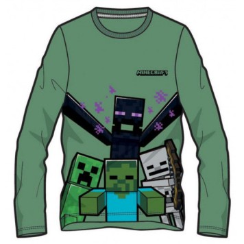 Minecraft children's long-sleeve shirt, top 8 years