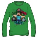 Minecraft children's long-sleeve t-shirt, top 8 years