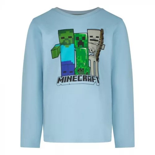 Minecraft Trio children's long sleeve shirt, top 10 years