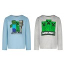 Minecraft Trio children's long-sleeve t-shirt, top 6-12 years