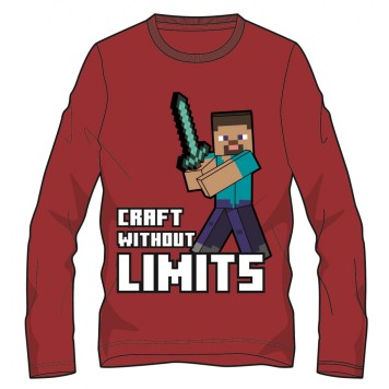 Minecraft children's long sleeve t-shirt, top 6-12 years