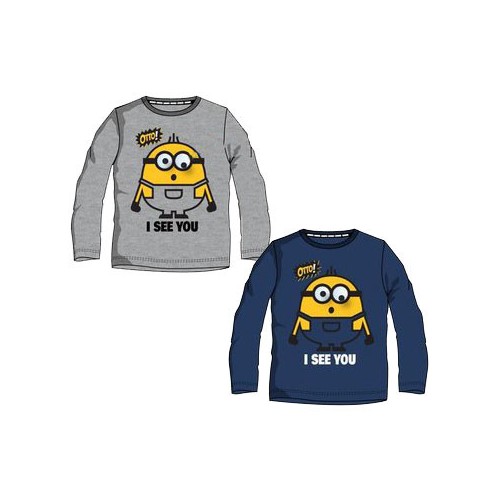 Minions See You children's long sleeve, top 4-10 years