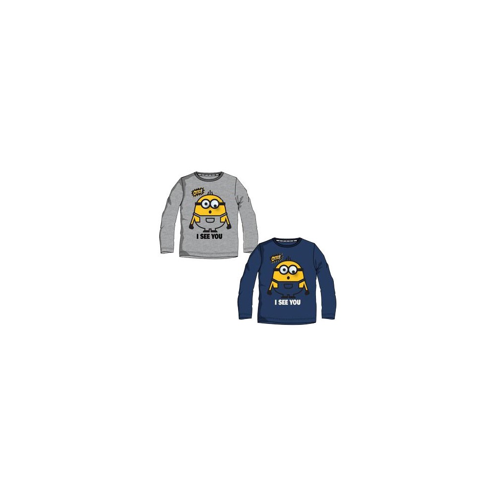 Minions See You children's long sleeve, top 4-10 years
