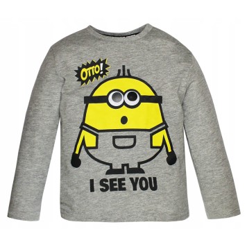 Minions See You children's long sleeve, top 4-10 years
