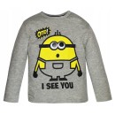 Minions See You children's long sleeve, top 4-10 years