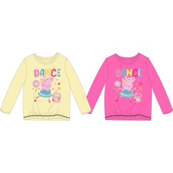 Peppa Pig Dance children's long sleeve shirt, top 92-116 cm