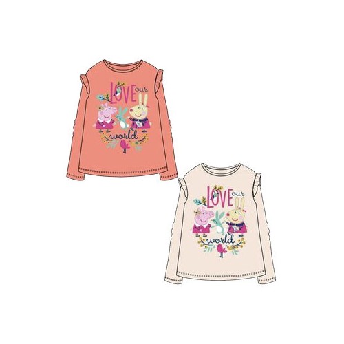 Peppa Pig Love kids long sleeve shirt, top 3-6 years