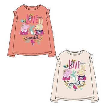 Peppa Pig Love kids long sleeve shirt, top 3-6 years
