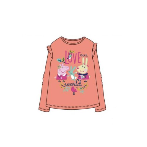 Peppa Pig Love kids' long shirt, top 3 years