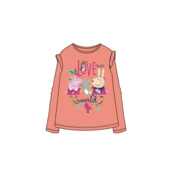 Peppa Pig Love kids' long shirt, top 3 years