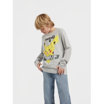 Pokémon Battle kids long sleeve shirt, top 10-14 years