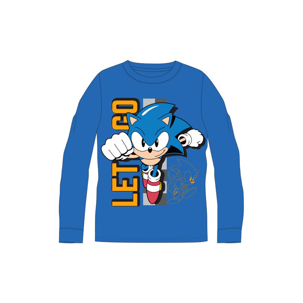 Sonic the Hedgehog Ring Sonic the Hedgehog kids' long-sleeve shirt, top 116 cm