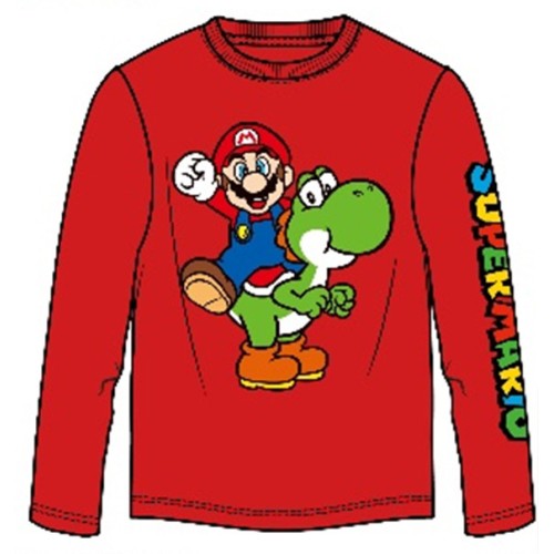 Super Mario Yoshi kids' long-sleeve top, 6 - 7 years / 116 - 122 cm