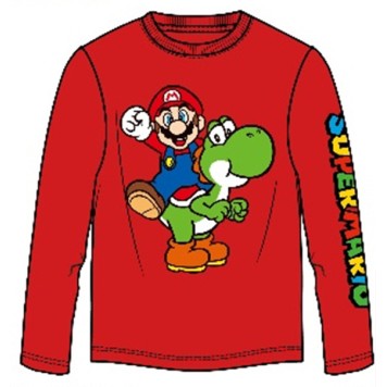 Super Mario Yoshi kids' long-sleeve top, 6 - 7 years / 116 - 122 cm