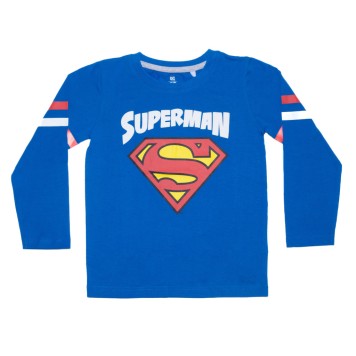 Superman children's long sleeve t-shirt 104-134 cm