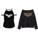 Wonder Woman kids' long sleeve t-shirt 128-158 cm