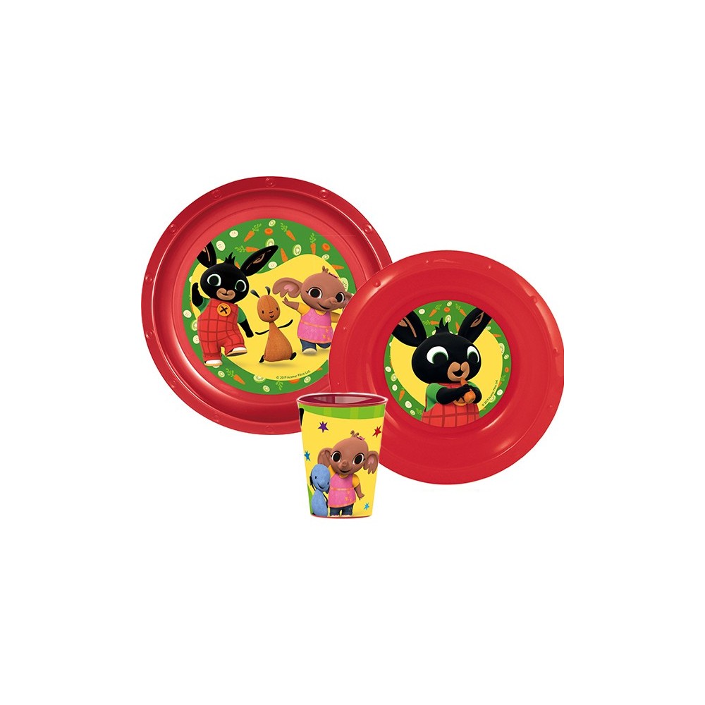 Bing dinner set, plastic set