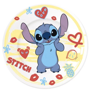 Disney Lilo and Stitch Heart porcelain dinner set in Gift Box
