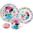 Disney Minnie  dinner set, micro plastic set with mug 350 ml