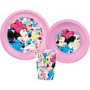 Disney Minnie Feel Good dinner set, plastic set