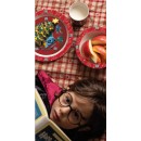 Harry Potter dinner set, micro plastic set with mug 350 ml