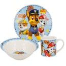 Paw Patrol Boy Icons porcelain dinnerware set in Gift Box