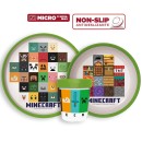 Minecraft non-slip dinner set, micro plastic set