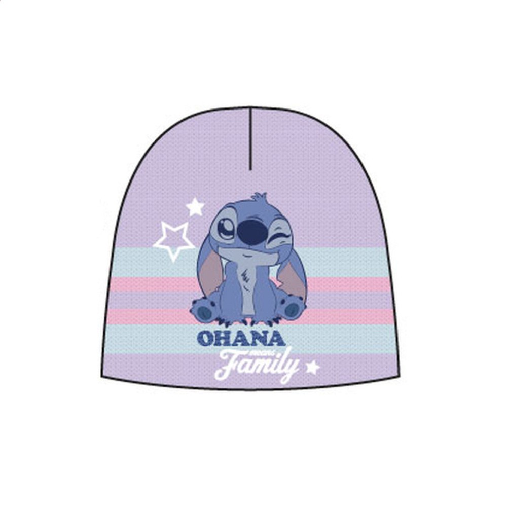 Disney Lilo and Stitch Ohana Purple baby hat 50 cm