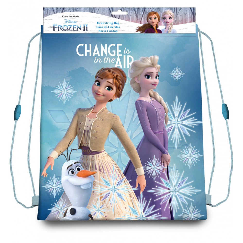 Disney Frozen Olaf and the Sisters sports bag gym sack 40 cm