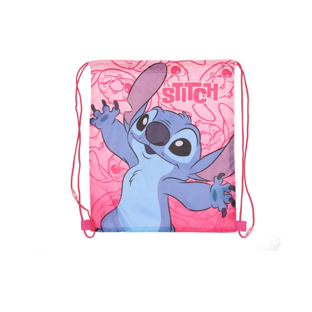 Disney Lilo and Stitch Pink Planet sports bag, gym bag 40 cm