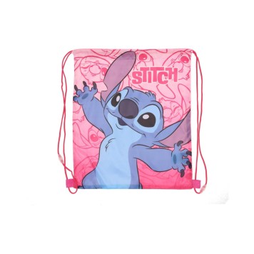 Disney Lilo and Stitch Pink Planet sports bag, gym bag 40 cm