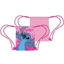 Disney Lilo and Stitch Pink Planet sports bag, gym bag 40 cm