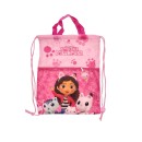Gabby's Dollhouse Colorful World Deluxe sports bag, gym bag 45 cm