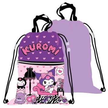 Hello Kitty Kuromi Deluxe sports bag, gym bag 45 cm