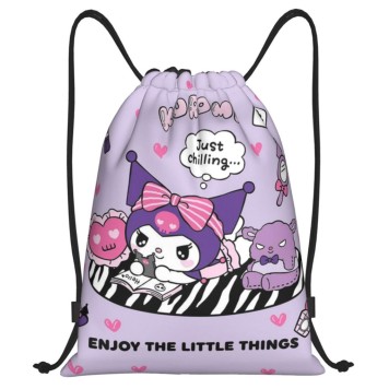 Hello Kitty Kuromi sports bag, gym bag 40 cm