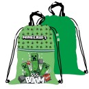 Minecraft Boom Deluxe sports bag, gym sack 45 cm